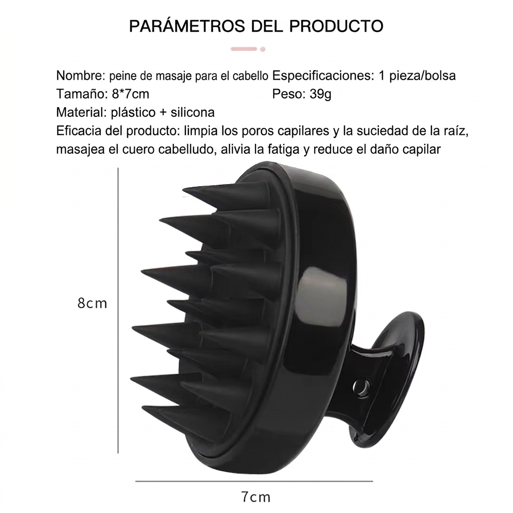 Peine de Masaje para Cabello