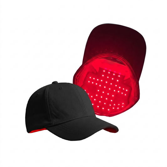 Gorra de terapia de luz roja - detalle del producto